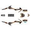 Graphics Kit for GPX FSE60 (All Years) Orange-crew Series