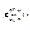 Graphics Kit for Honda XR250 (1996-2004) Pecker Series