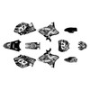 Graphics Kit for Yamaha YZ125 (2006-2007) Core Series