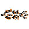Graphics Kit for Ktm 250SX (2003-2004) Flame Series