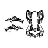 Graphics Kit for Honda TRX250EX (2006-2012) Lethal Series
