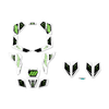 Graphics Kit for Kawasaki KFX80 (All Years) Rebel Series