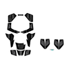 Graphics Kit for Kawasaki KFX80 (All Years) Rebel Series