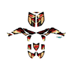 Graphics Kit for Honda TRX450R (2004-2005) Rebel Series