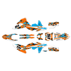 Graphics Kit for Ktm 250SX (2024-2025) Cloaked Series