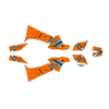 Graphics Kit for Kayo AU125/Bull125 (All Years) Predator Series