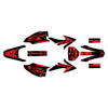Graphics Kit for Honda CRF150F (2008-2014) Lethal Series