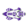 Graphics Kit for Kawasaki KX85 (2001-2013) Fh Series