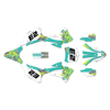 Graphics Kit for Kawasaki KX85 (2022-2025) Throwback Series