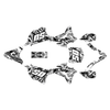 Graphics Kit for Kawasaki KX100 (2014-2021) Snagged Series