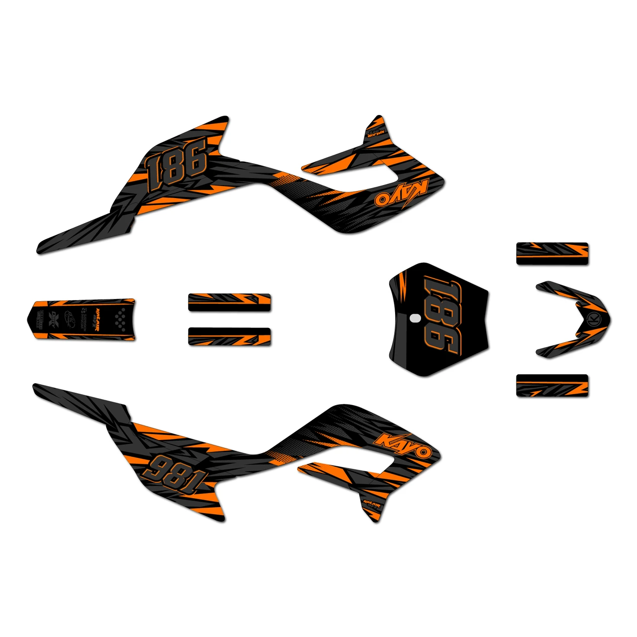 Printable Graphics Kit Kayo Graphics Kits | Durable Vinyl, Fast Shipping | KalairGFX