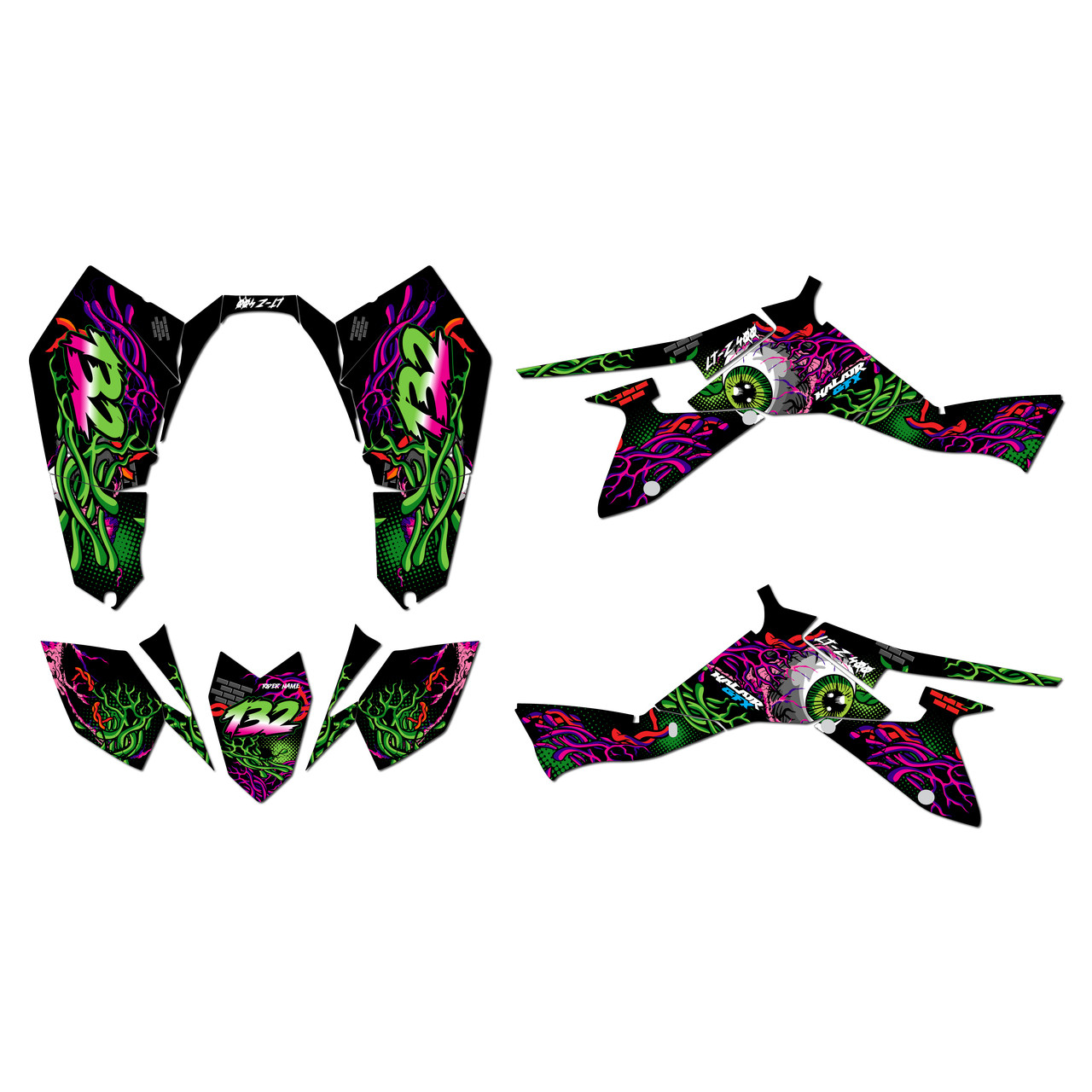 Suzuki LTZ400 Graphics Kit (2009-2014) Core | KalairGFX