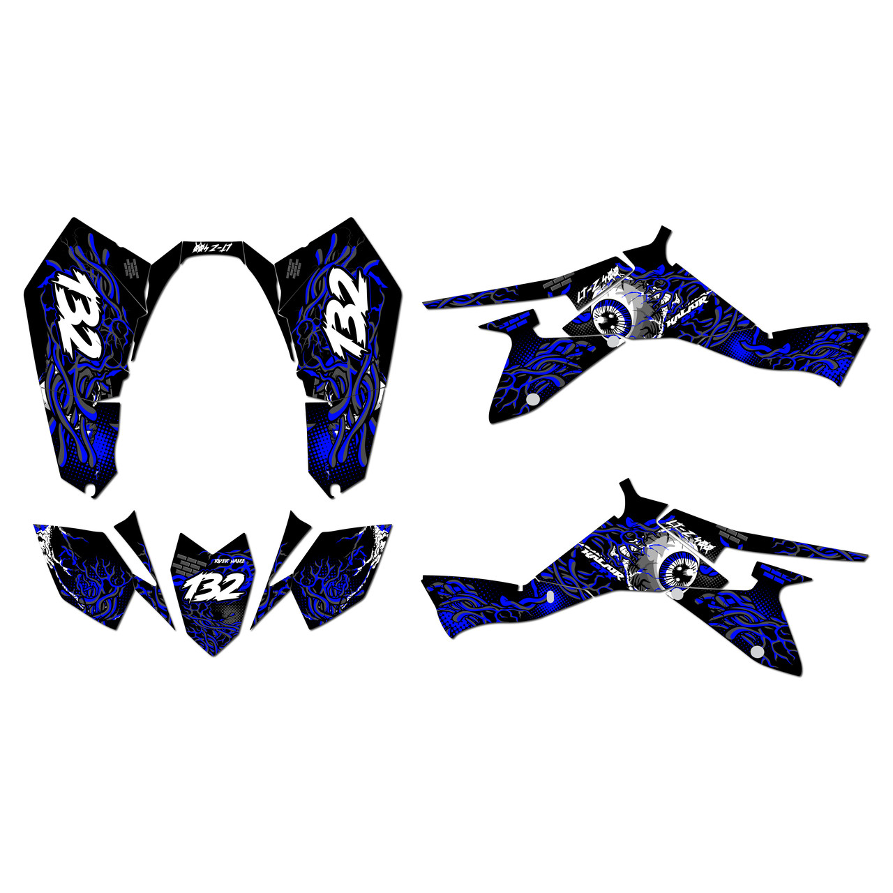 Suzuki LTZ400 Graphics Kit (2009-2014) Core | KalairGFX