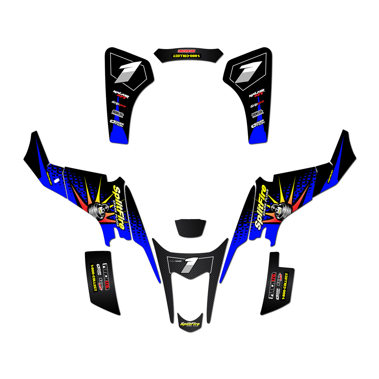 ポスター RT-149553 Suzuki LTZ400 Graphics Kit (2003-2008) Lancaster | KalairGFX