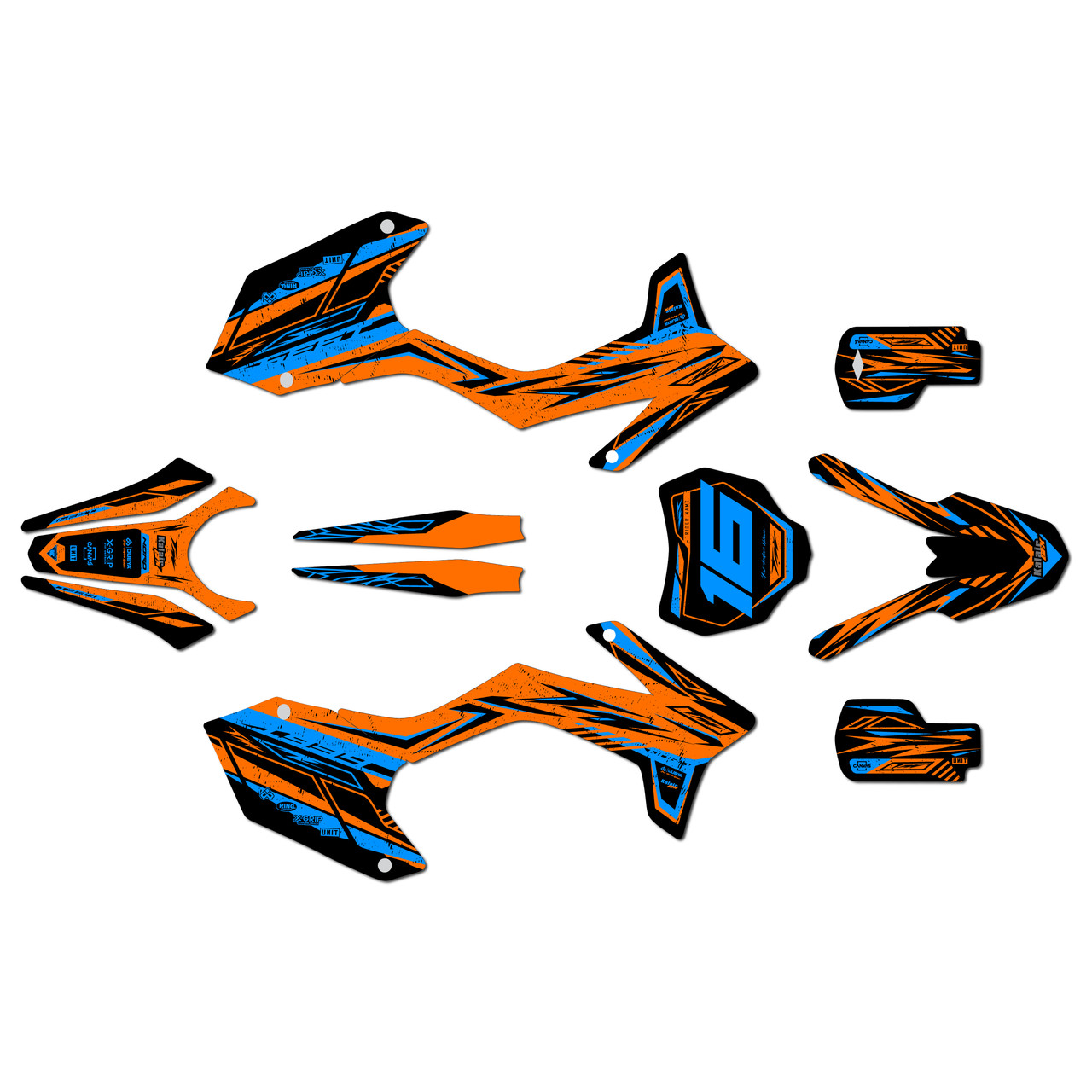 Apollo RXF Freeride 150 190 Graphics Kit (All years) Guard |