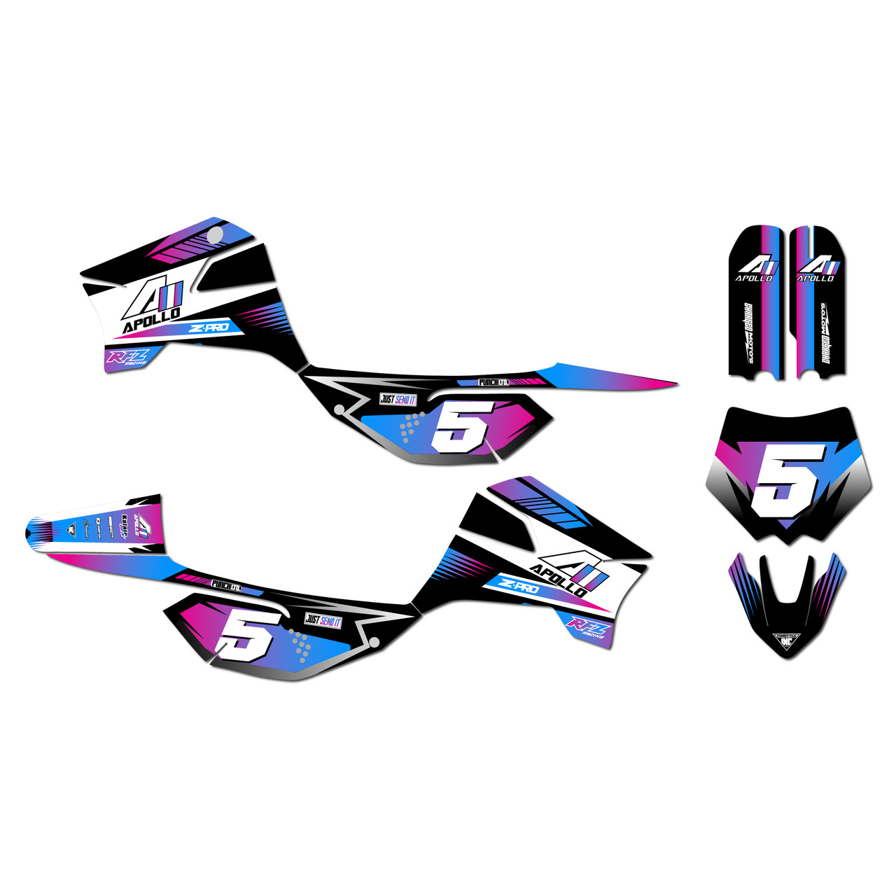 Apollo RFZ X4-X6 X14-X19 Graphics Kit (All years) Turbo |
