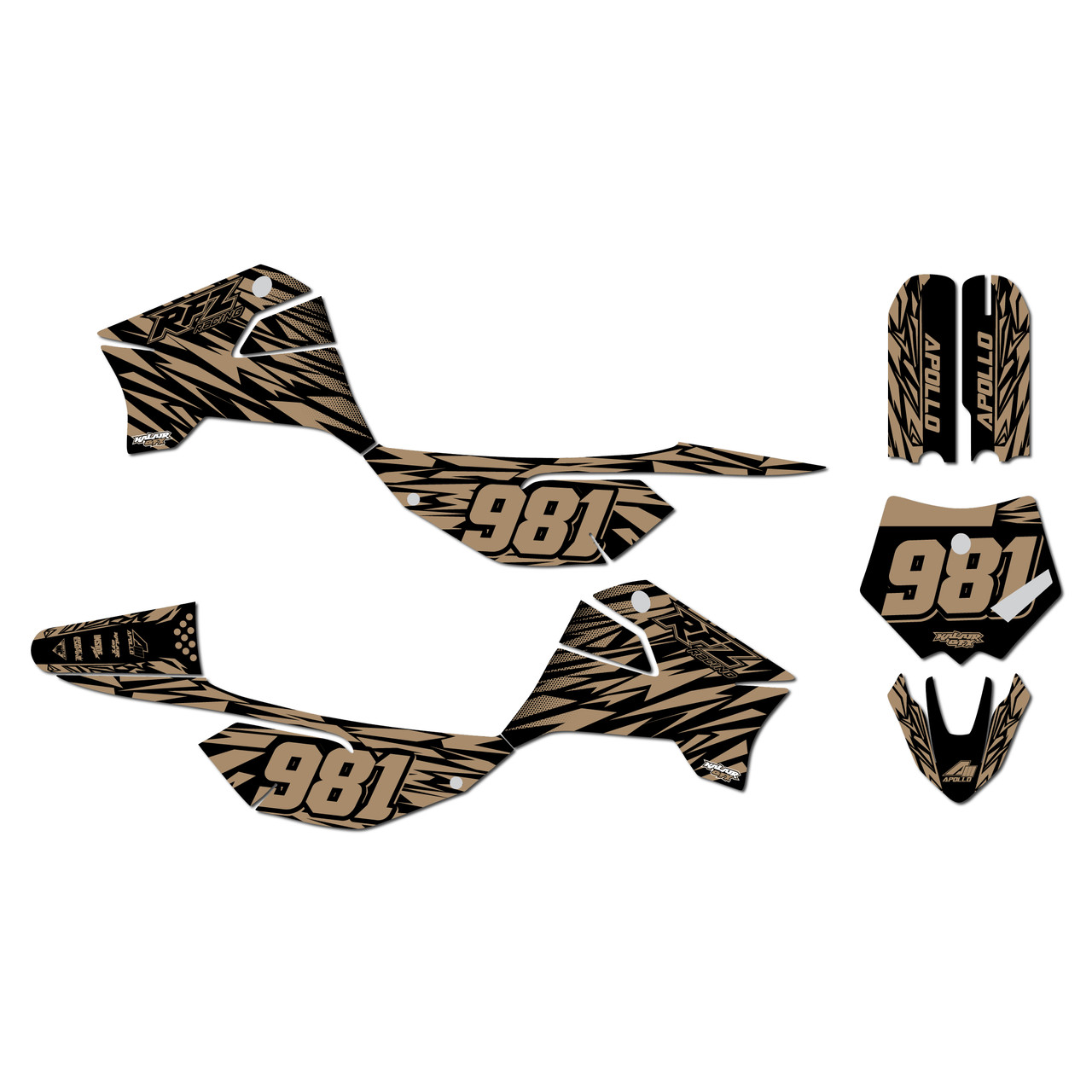 Apollo RFZ X4-X6 X14-X19 Graphics Kit (All years) Twitch |