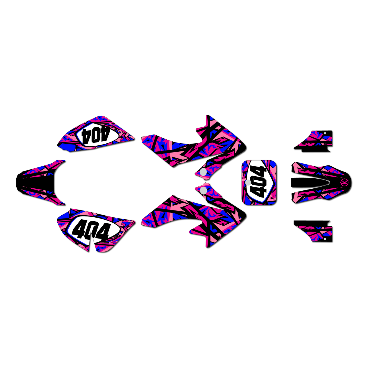 Kalair GFX Graphics Kit for Honda CRF50 (2004-2012) Fresh Series
