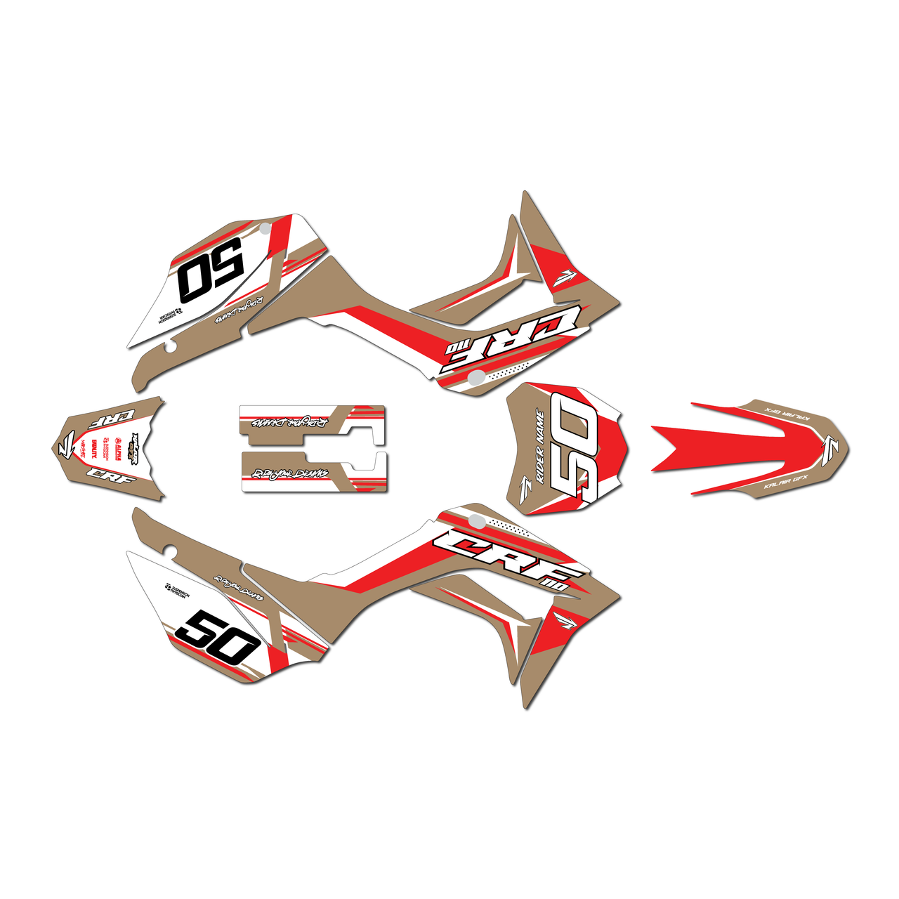 Honda CRF110F Graphics Kit (2019-2026) Evo | KalairGFX