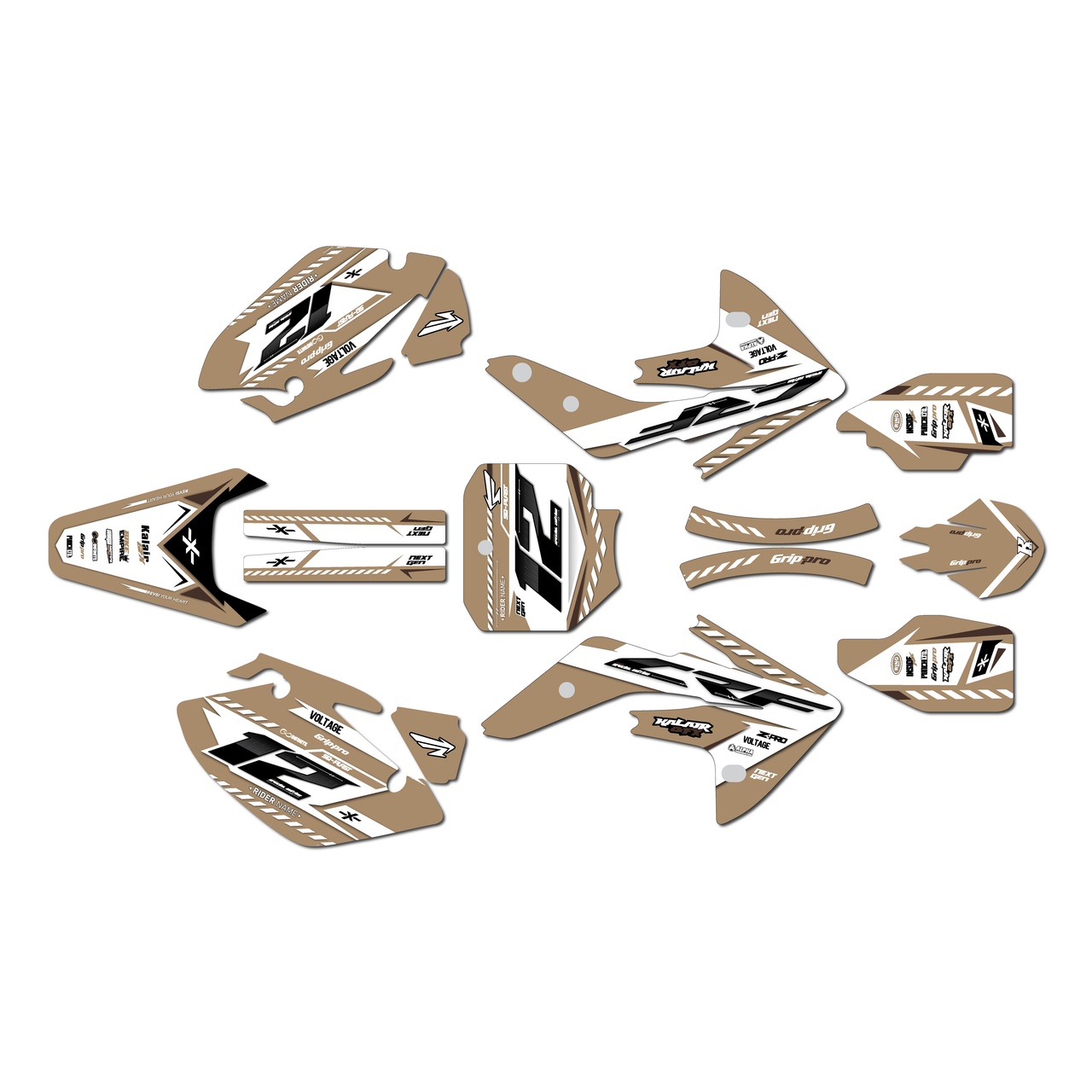 h*k様 新品未使用 CRF150R シリンダー 14〜24 12100-KYY Honda CRF150R Graphics Kit (2007-2026) Lethal | KalairGFX
