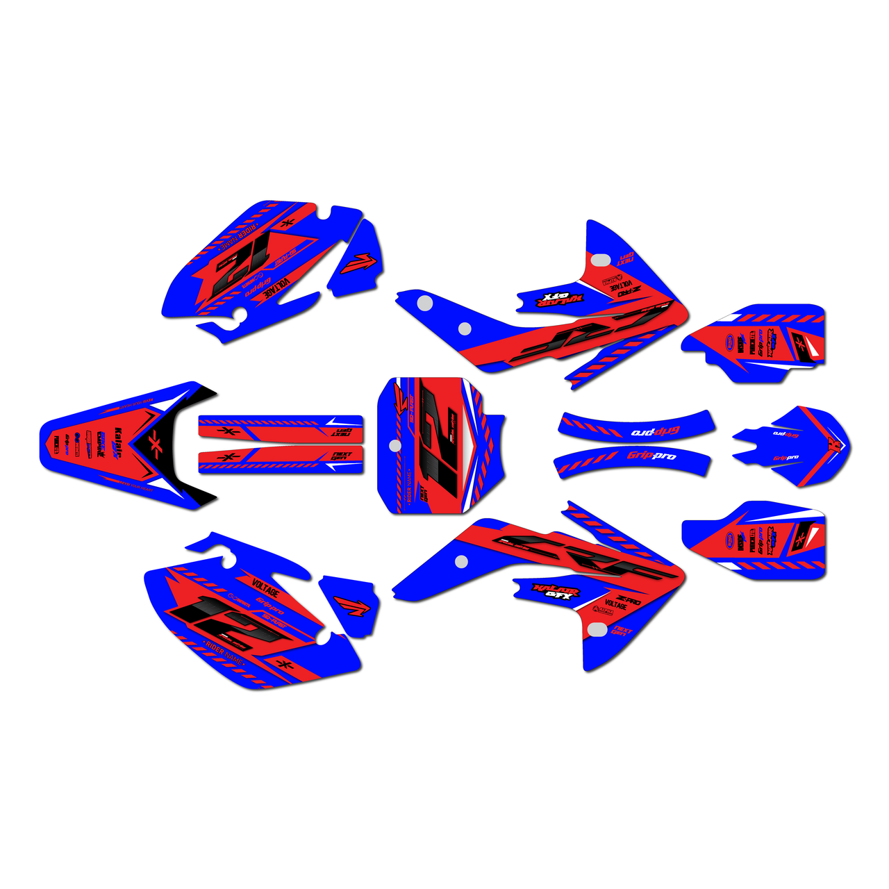 Honda CRF150R Graphics Kit (2007-2026) Lethal | KalairGFX