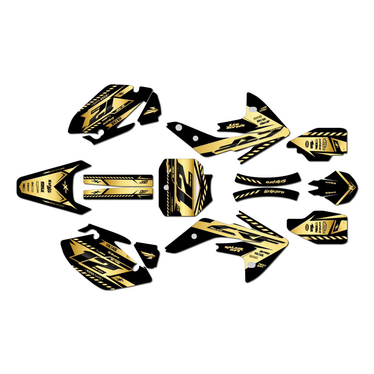 Honda CRF150R Graphics Kit (2007-2026) Lethal | KalairGFX
