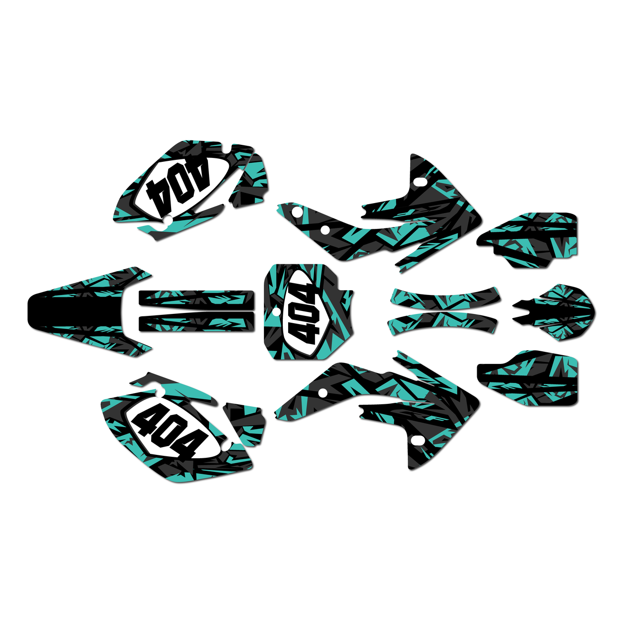 Honda CRF150R Graphics Kit (2007-2026) Shatter | KalairGFX