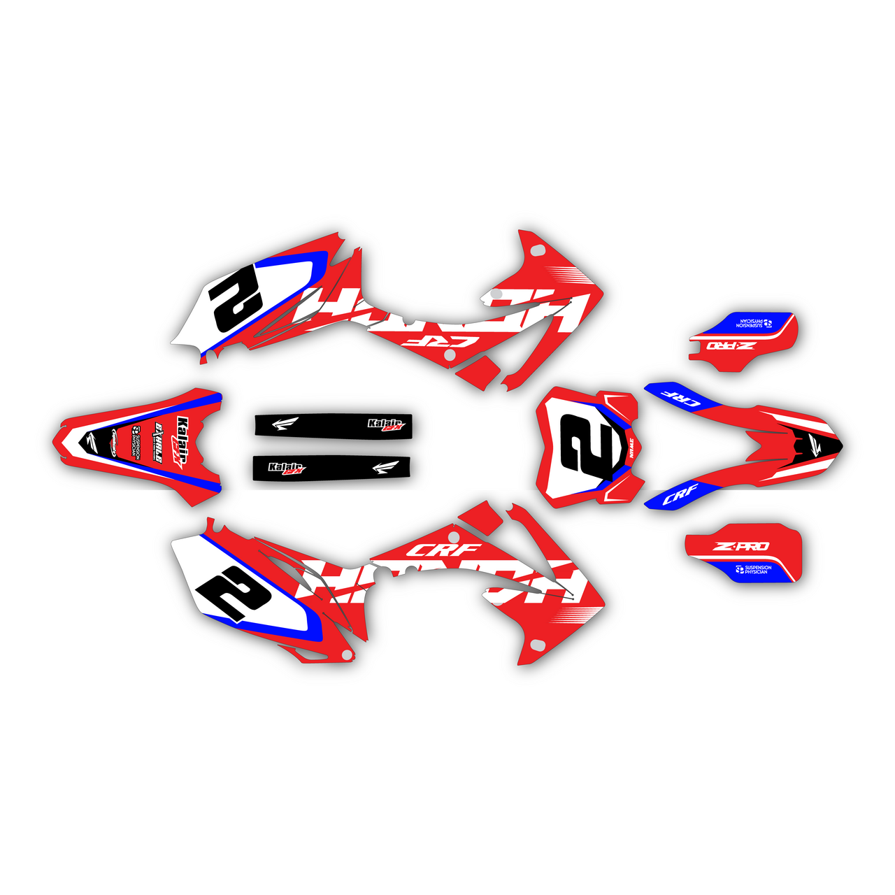 Honda CRF250R Graphics Kit (2010-2013) Flight | KalairGFX