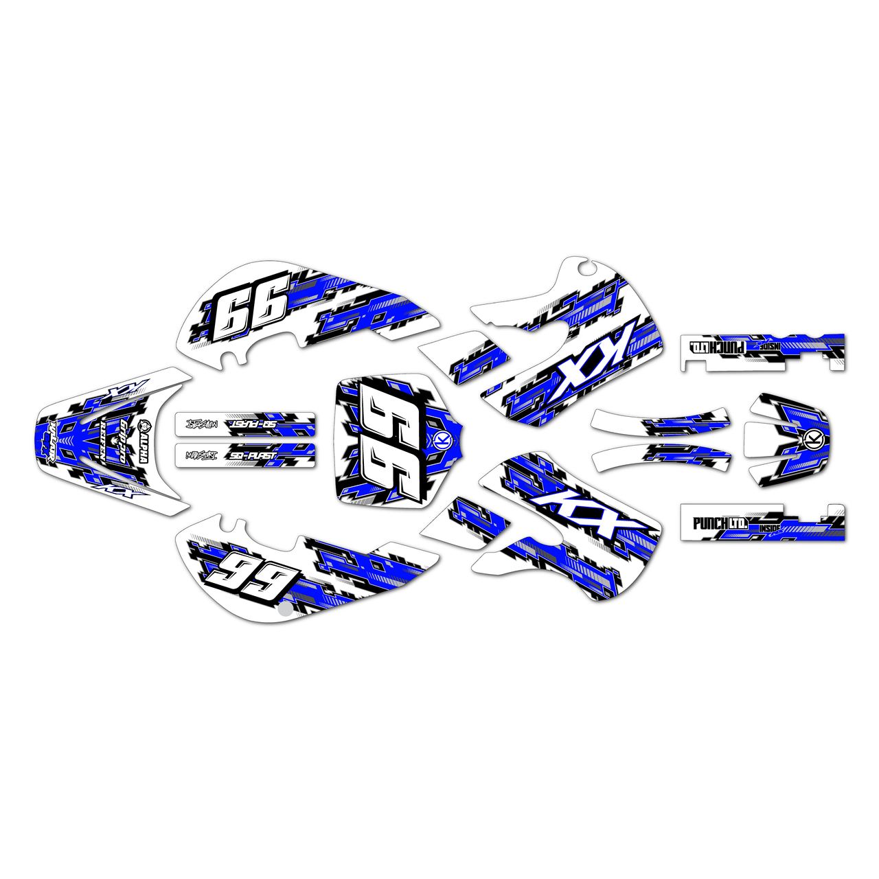 Kawasaki KX65 Graphics Kit (1999-2026) Incision | KalairGFX