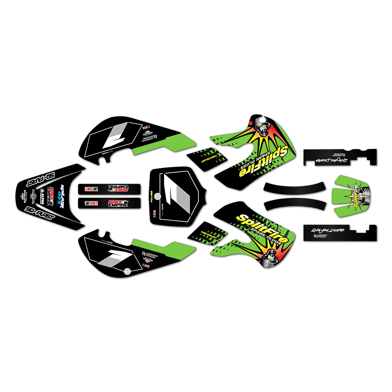 Kawasaki KX65 Graphics Kit (1999-2026) Lancaster | KalairGFX