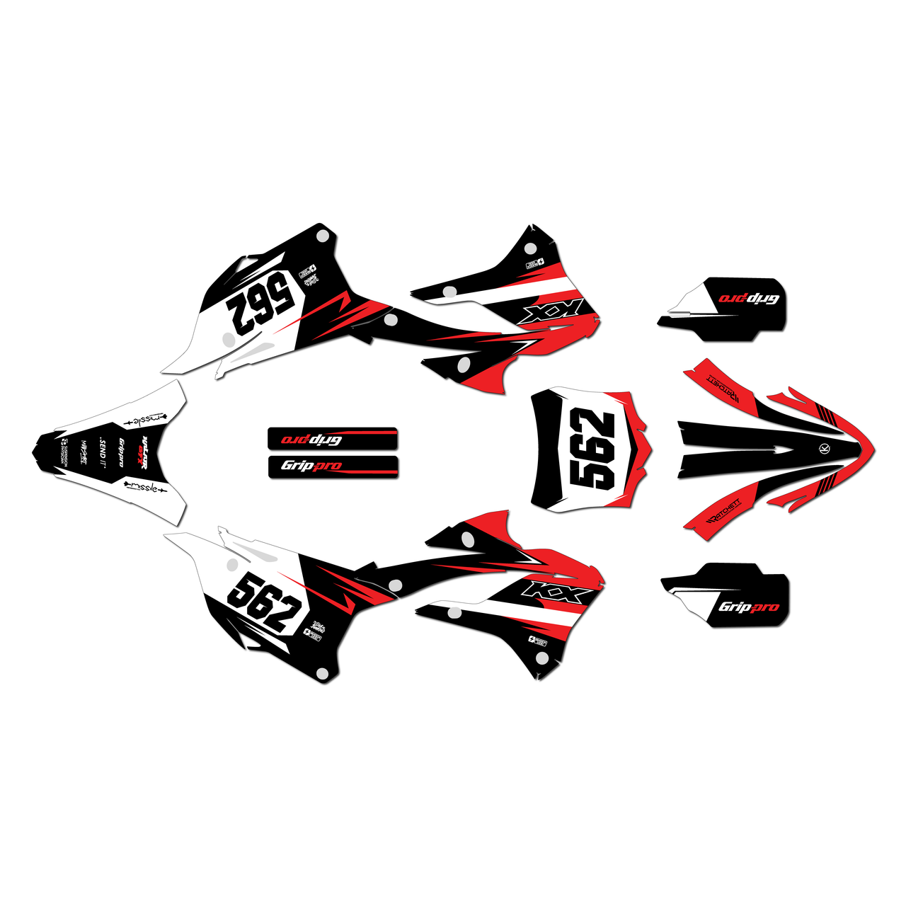 Kawasaki KX112 Graphics Kit (2022-2025) Quantum | KalairGFX