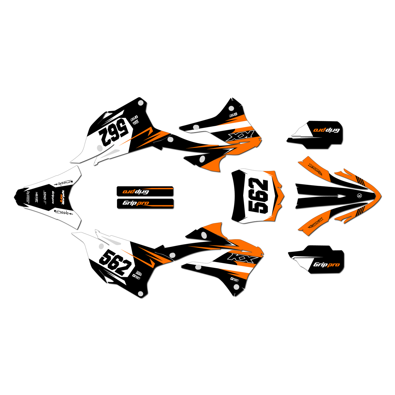 Kawasaki KX112 Graphics Kit (2022-2025) Quantum | KalairGFX