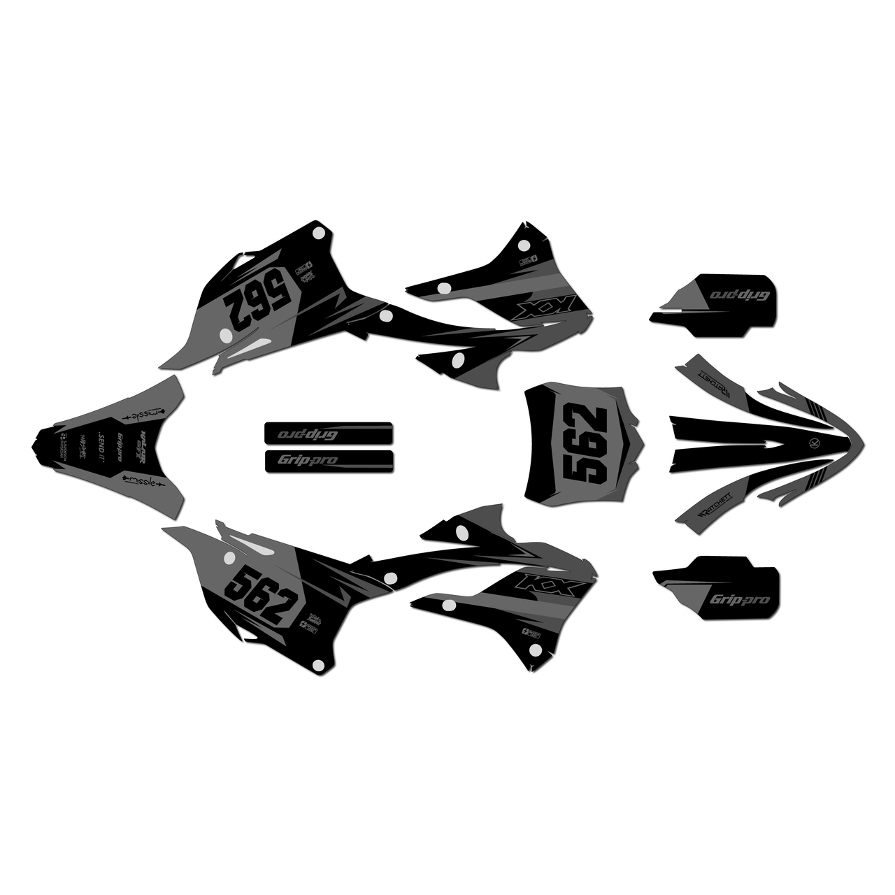 Kawasaki KX112 Graphics Kit (2022-2025) Quantum | KalairGFX
