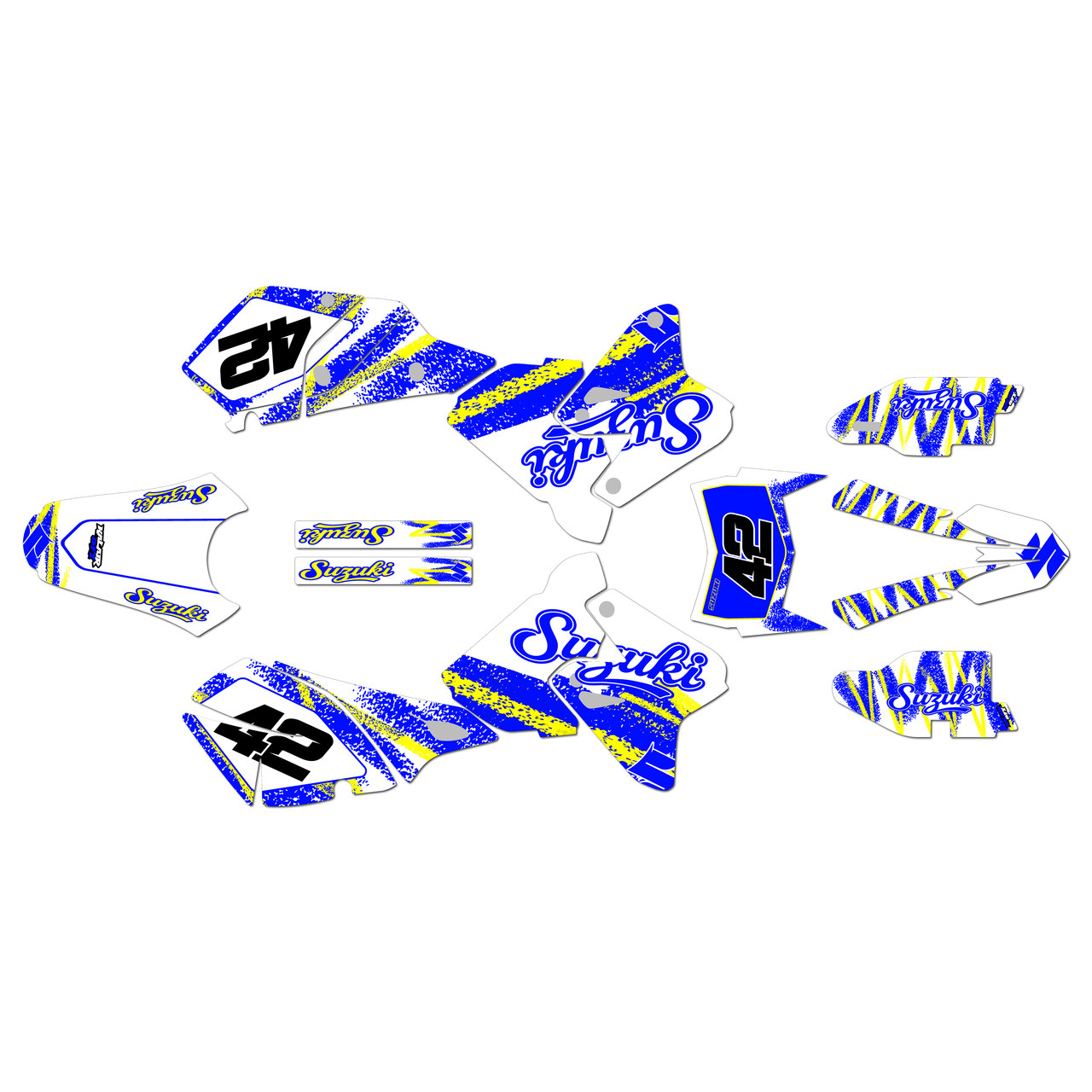 Suzuki DRZ400 Graphics Kit (2000-2024) Whiplash | KalairGFX