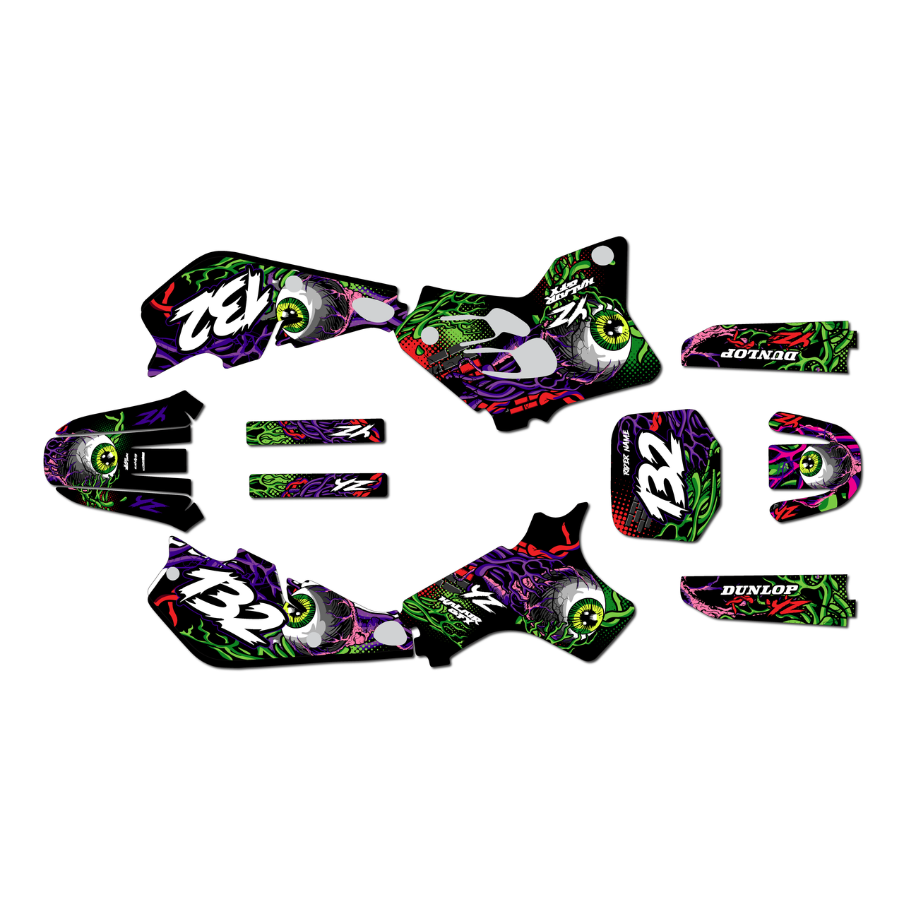 Yamaha YZ80 Graphics Kit (1993-2001) Core | KalairGFX
