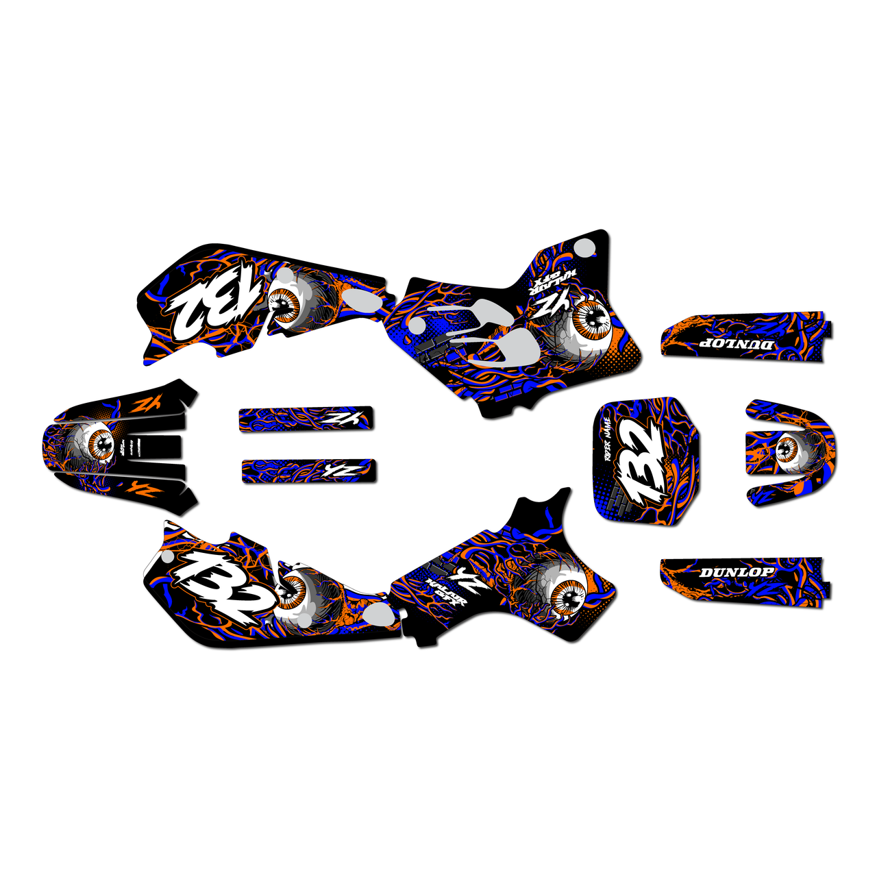 Yamaha YZ80 Graphics Kit (1993-2001) Core | KalairGFX