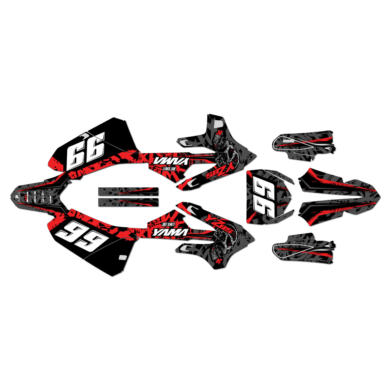 Yamaha YZ85 Graphics Kit (2022-2026) Revolt | KalairGFX