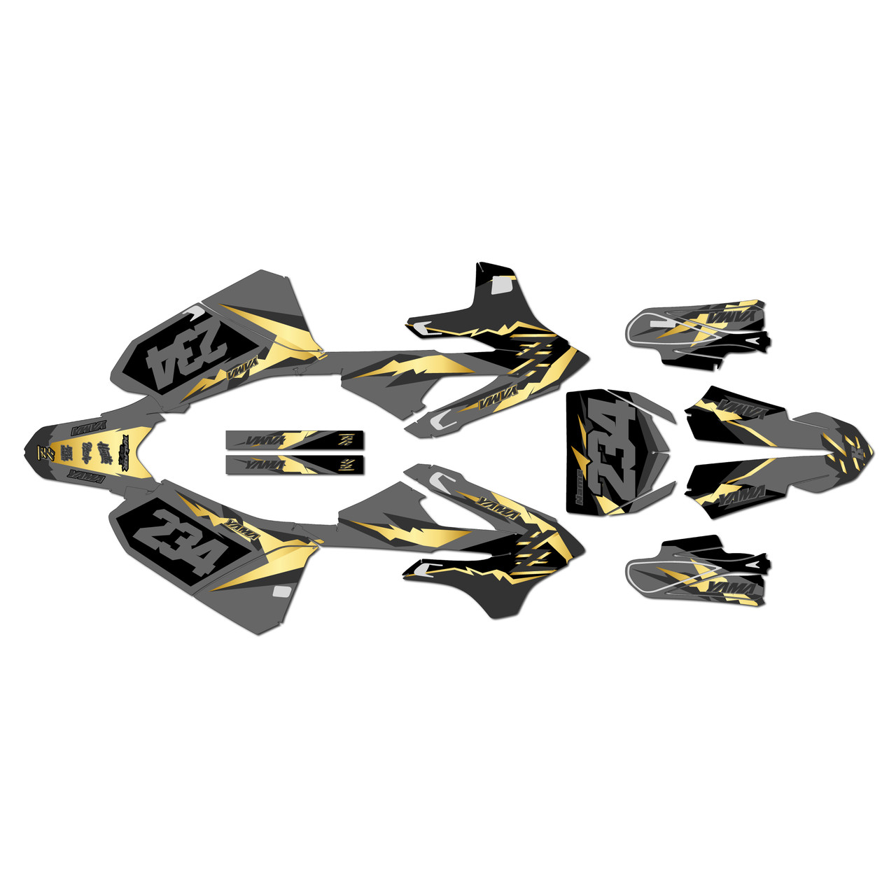 Yamaha YZ85 Graphics Kit (2022-2026) Vintage | KalairGFX