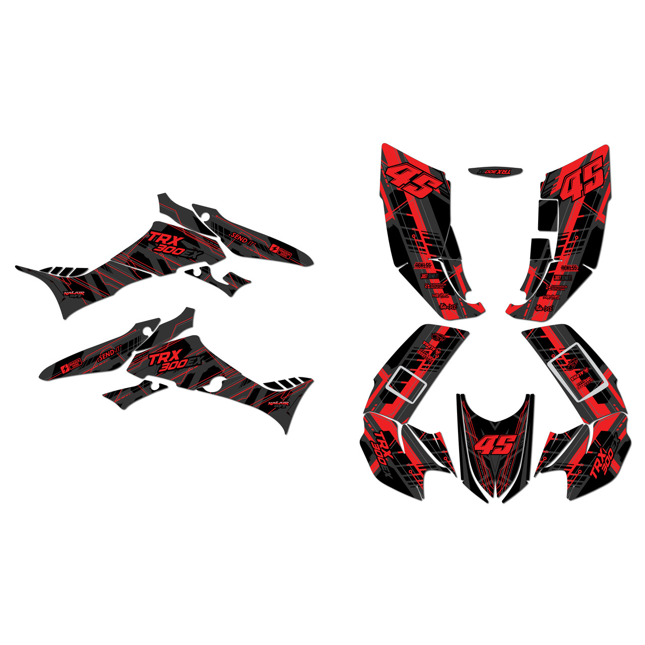 Honda TRX300EX Graphics Kit (2007-2013) Swift | KalairGFX