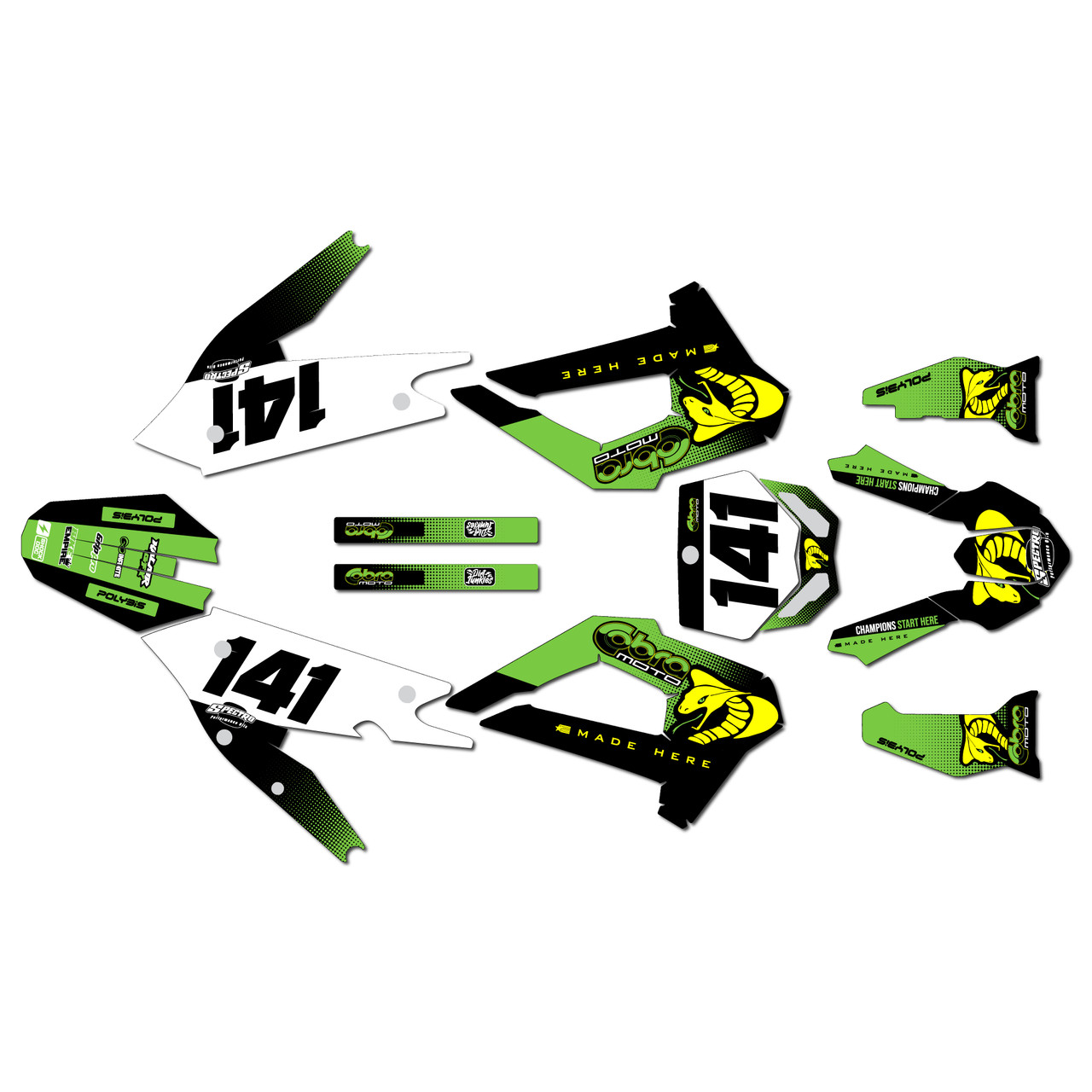 Cobra CX50SRX-FWE Graphics Kit (2021-2025) Factory |