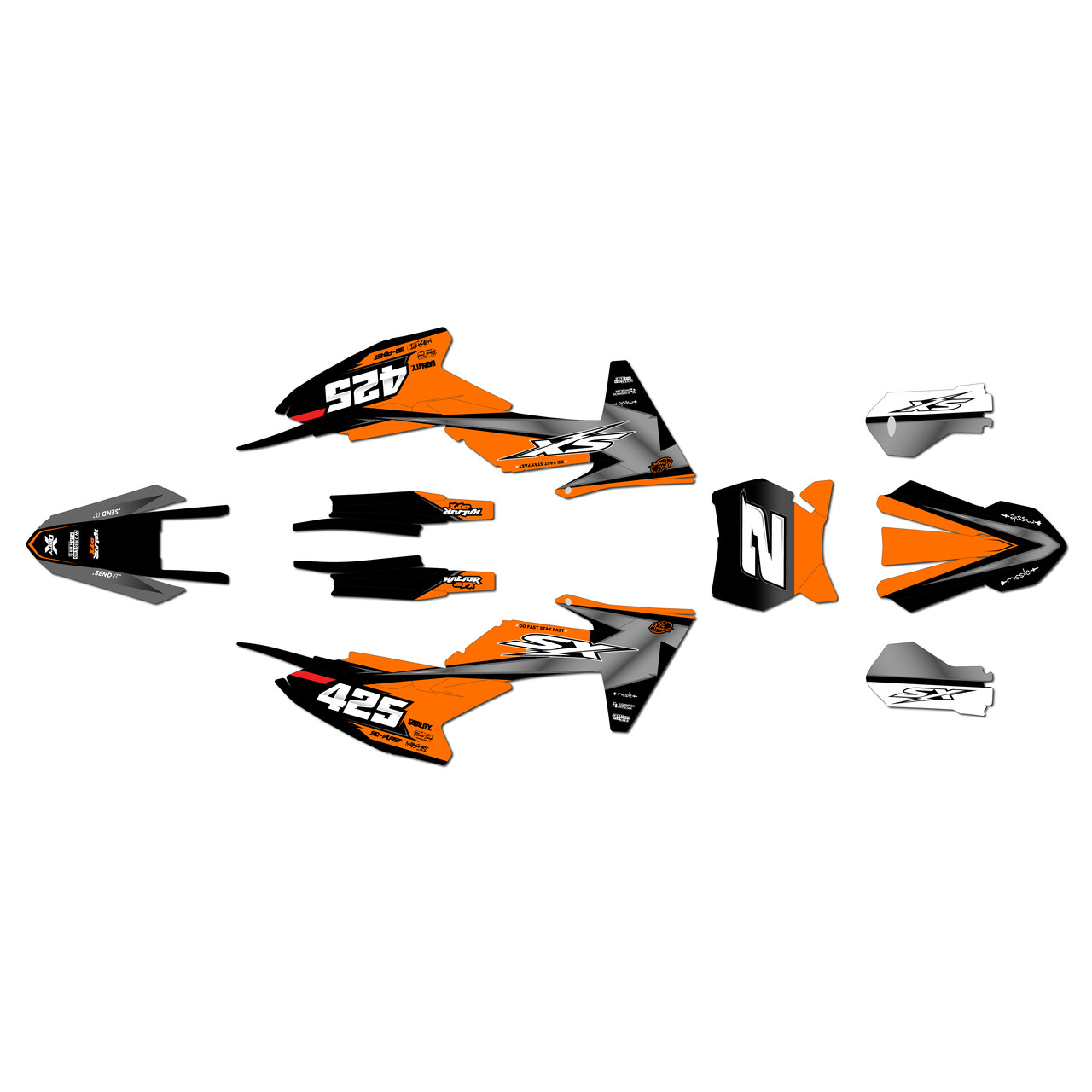 Ktm 65SX Graphics Kit (2024-2026) Screech | KalairGFX