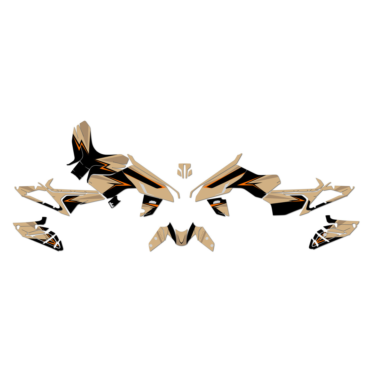 Ktm DUKE 390 Graphics Kit (2024-2026) Crew | KalairGFX