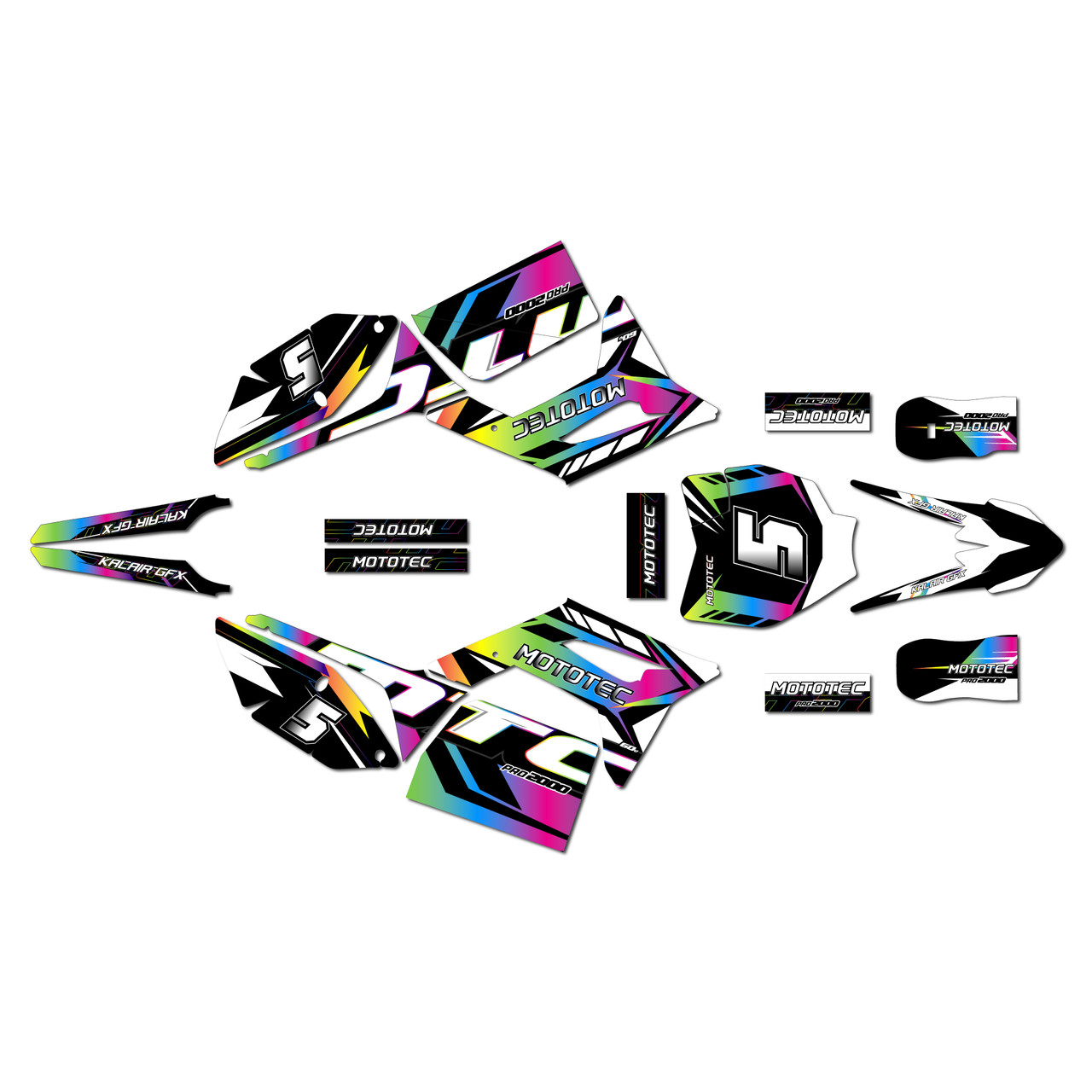 Mototec PRO 60V Graphics Kit (All years) Oem | KalairGFX