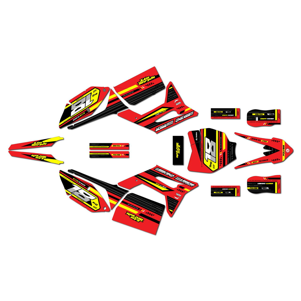 Mototec PRO 60V Graphics Kit (All years) Warrior | KalairGFX