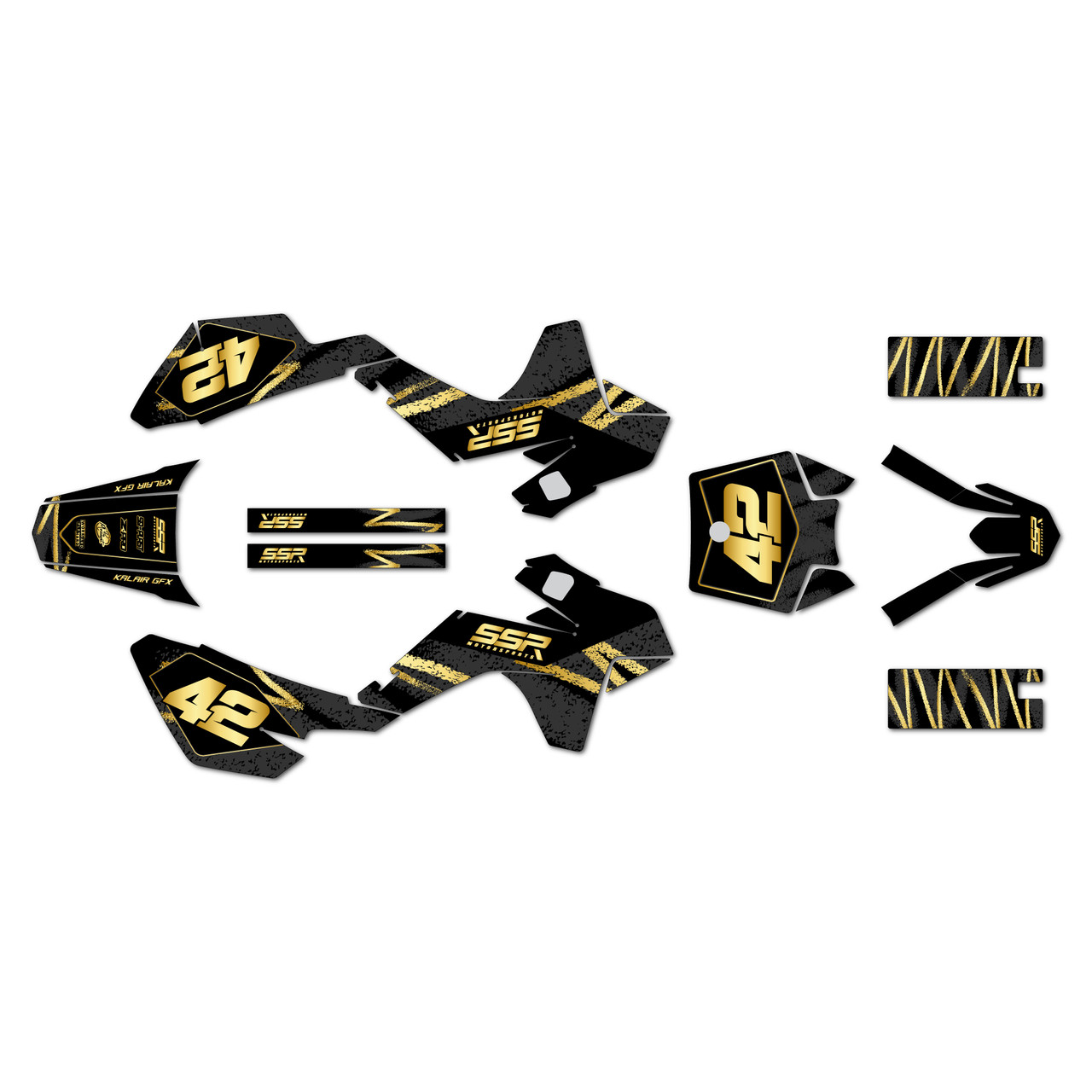Ssr SR125 Graphics Kit (2021-2026) Whiplash | KalairGFX