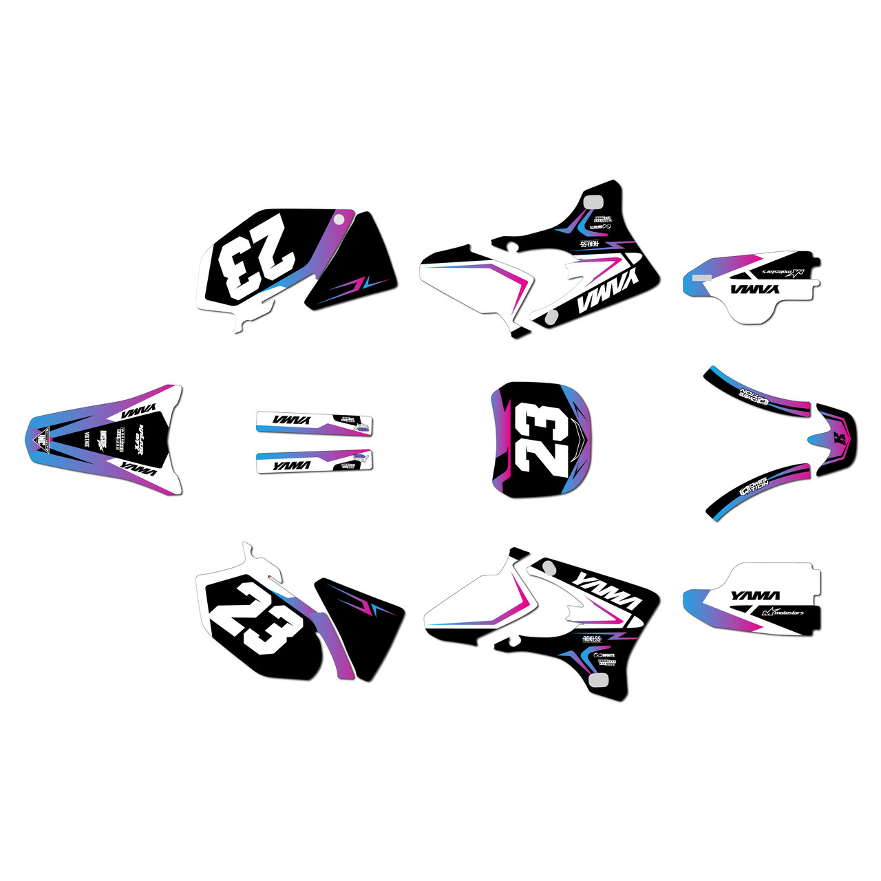Yamaha YZ450F Graphics Kit (2003-2005) Evader | KalairGFX