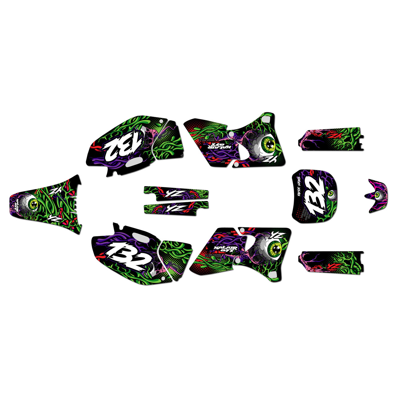 Yamaha YZ426F Graphics Kit (1998-2002) Core | KalairGFX