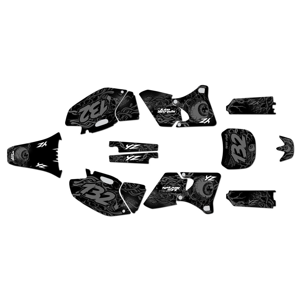 Yamaha YZ426F Graphics Kit (1998-2002) Core | KalairGFX