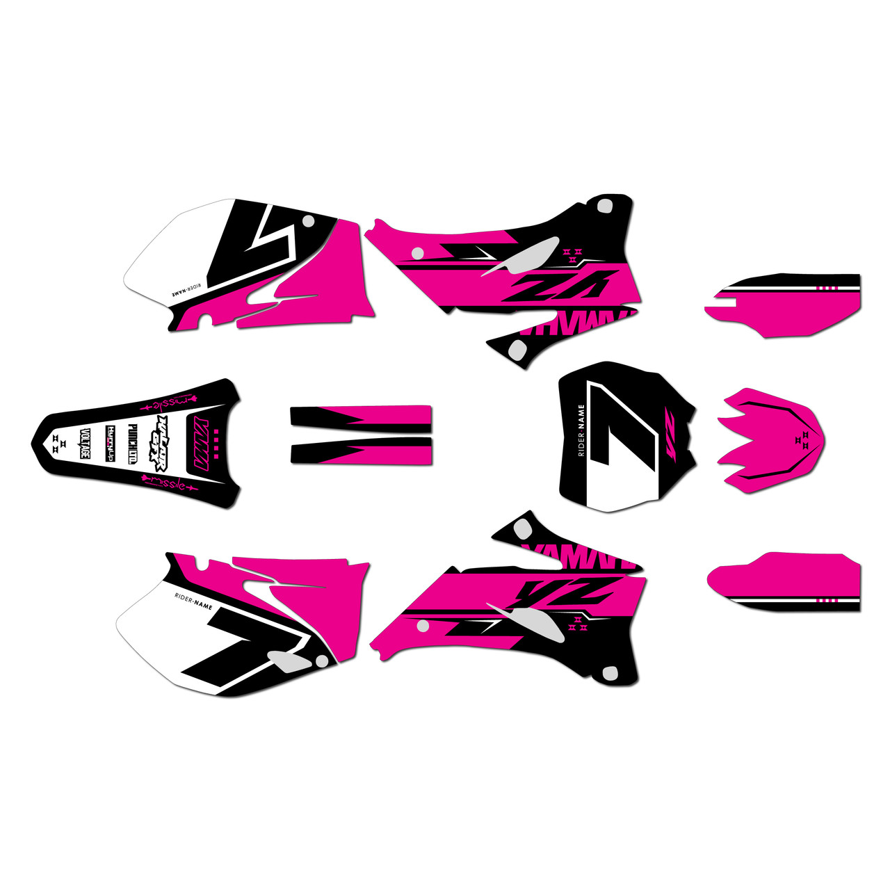 Yamaha YZ250F Graphics Kit (2008-2009) Legend | KalairGFX