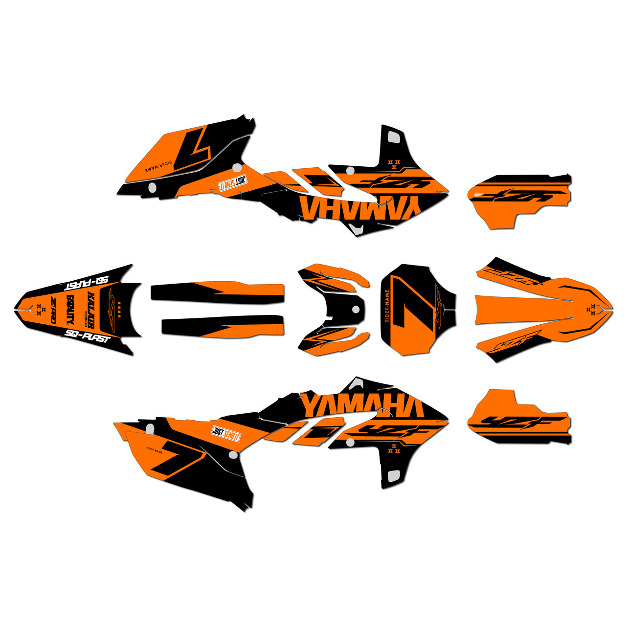 Yamaha YZ250FX Graphics Kit (2025-2026) Legend | KalairGFX